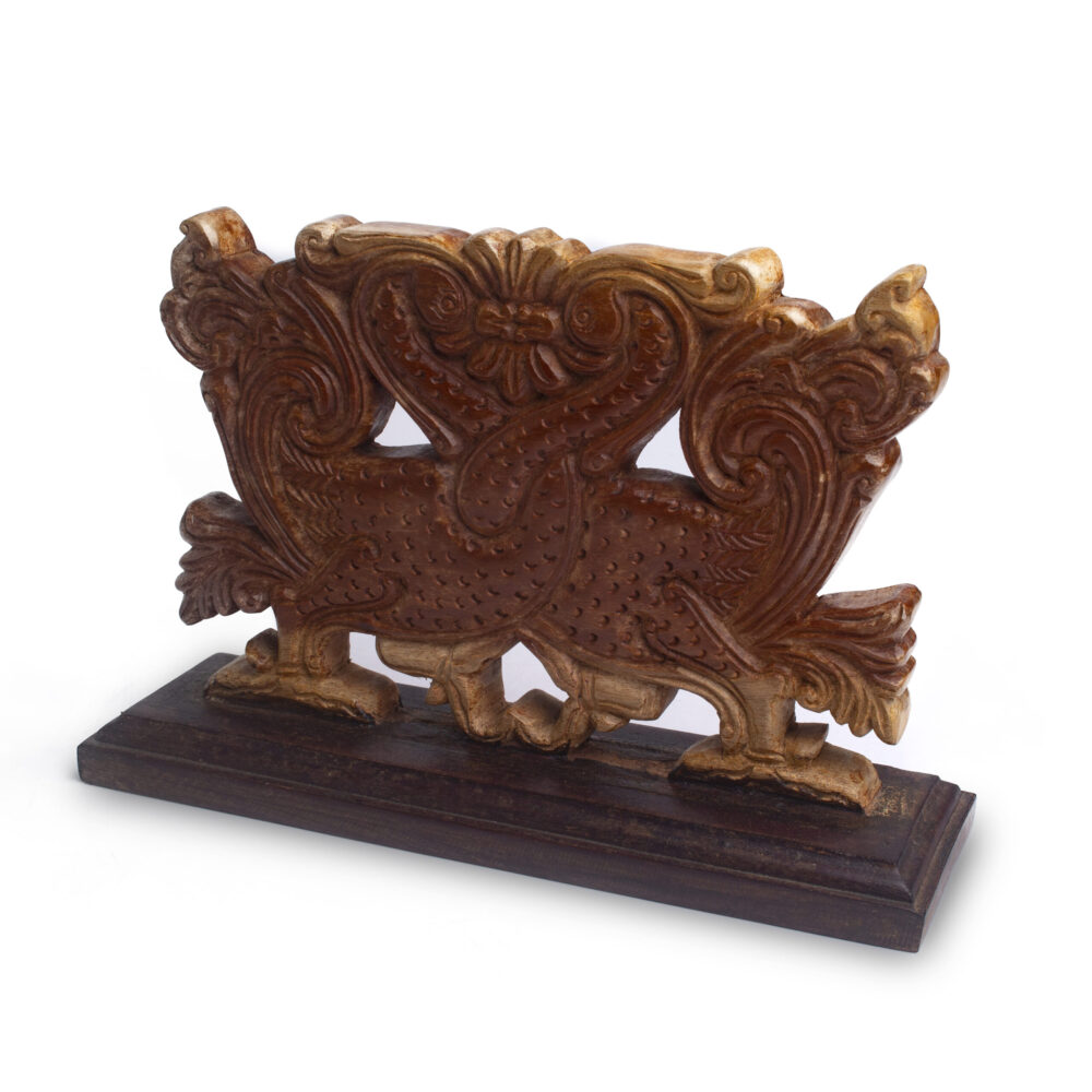 Ornament Wooden Carving Stand 02