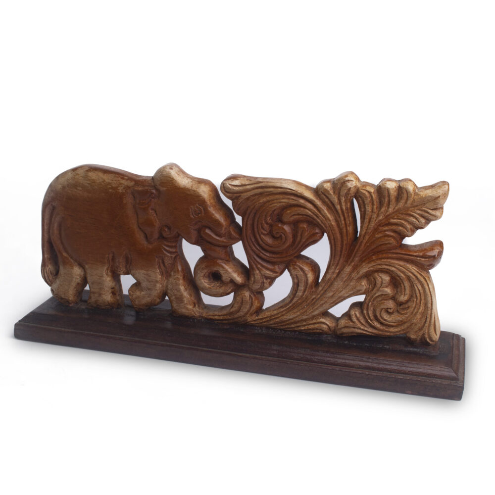 Ornament Wooden Carving Stand 08