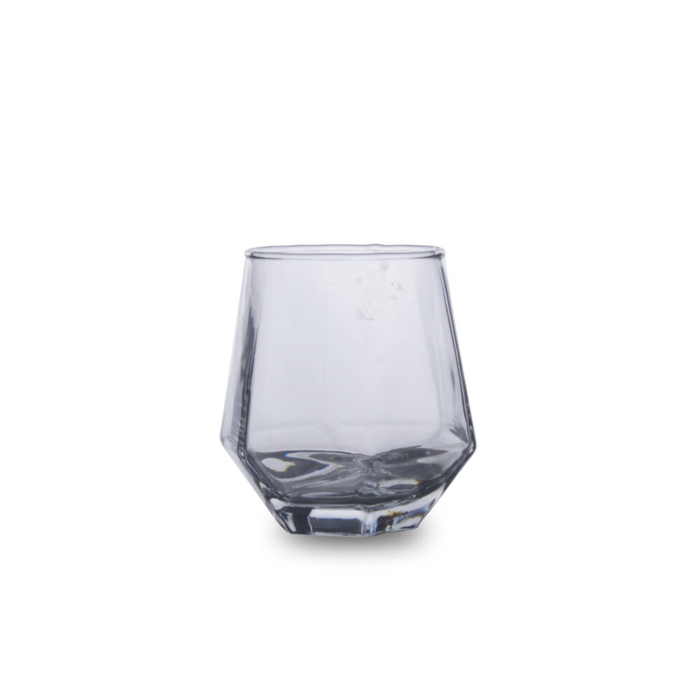 Drinking Glass - Bottom Hexa