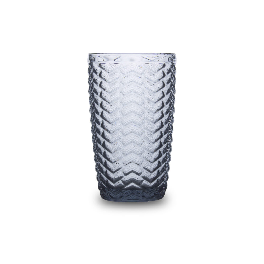 Drinking Glass - Herrin Cut Blue