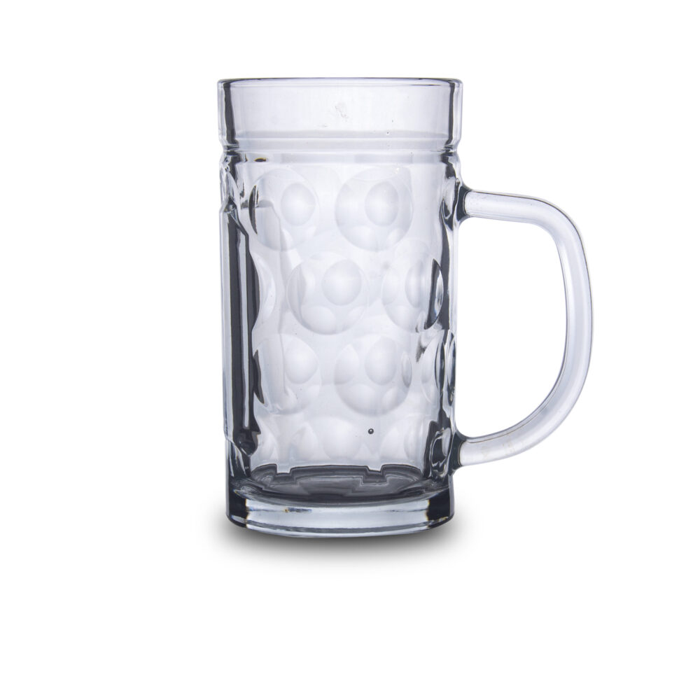 Glass Beer Mug - Bubble