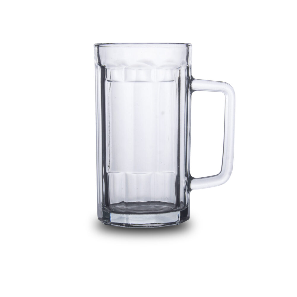Glass Beer Mug - Center Large