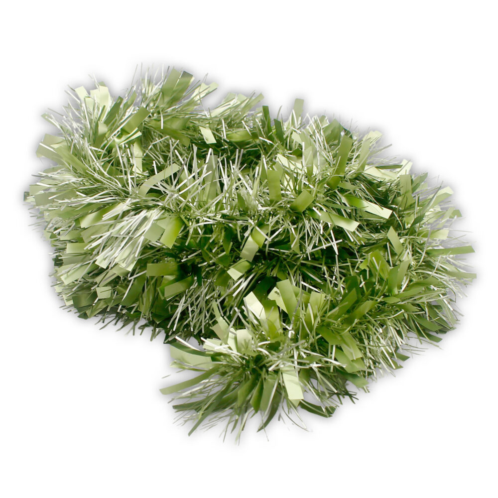 2 Meters Christmas Streamers Paper - Green