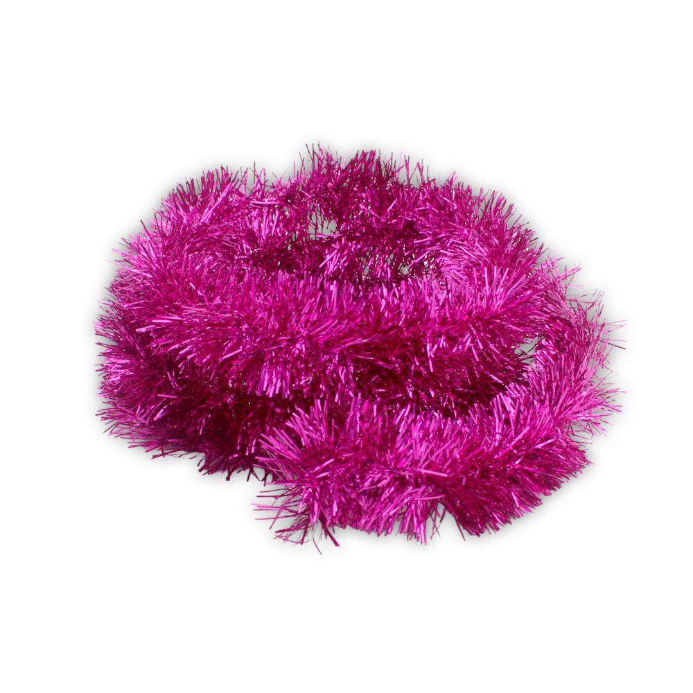 2 Meters Christmas Streamers - Pink