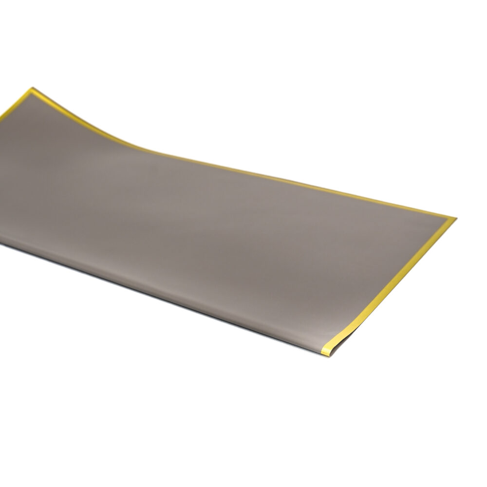 Wrapping with Gold Border - Purple