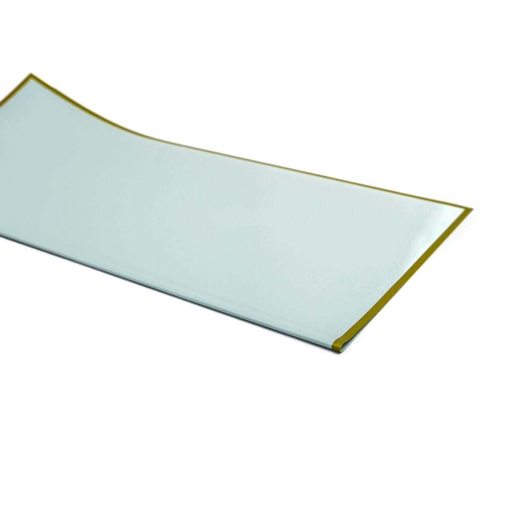 Wrapping with Gold Border - Light Blue