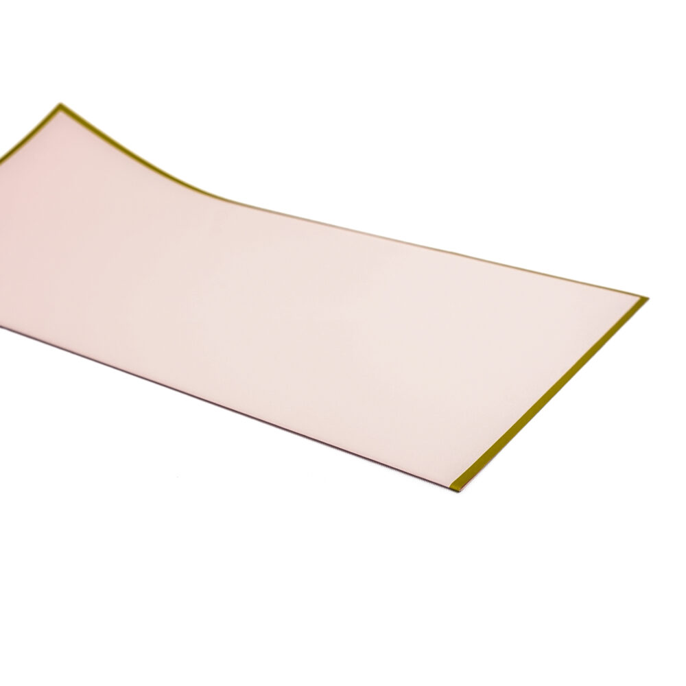 Wrapping with Gold Border - Baby Pink