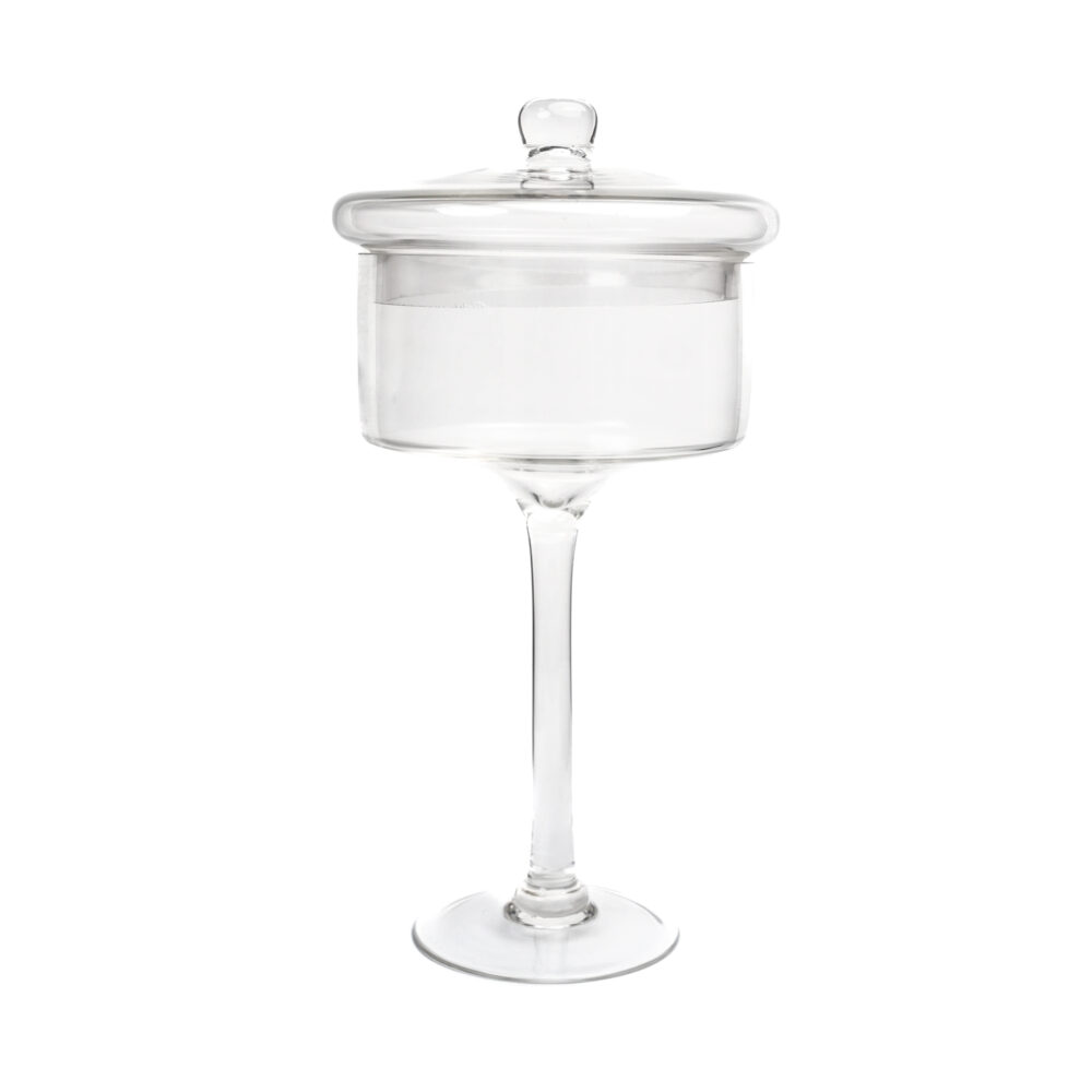 Glass Sweet Cup With Stand - Large