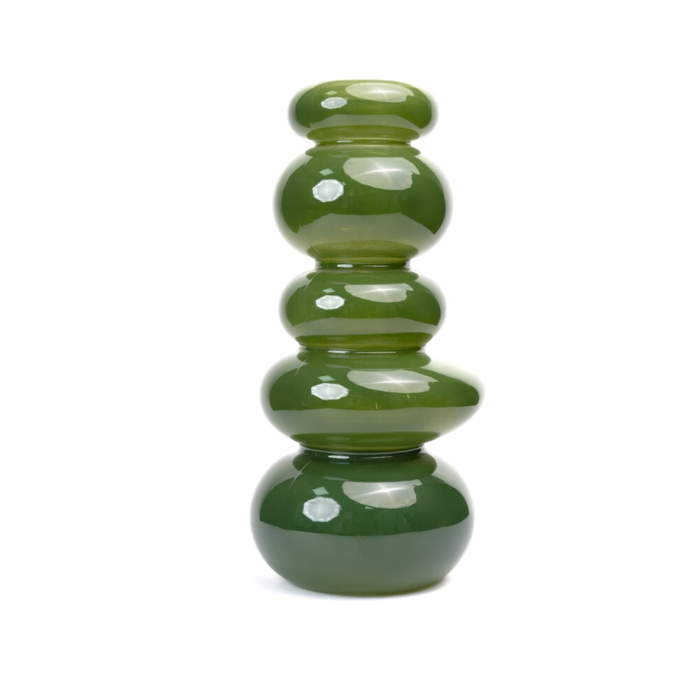 Color Tall Ball Vase - Green