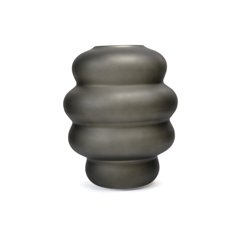 Color Beehive Ball Vase - Silver