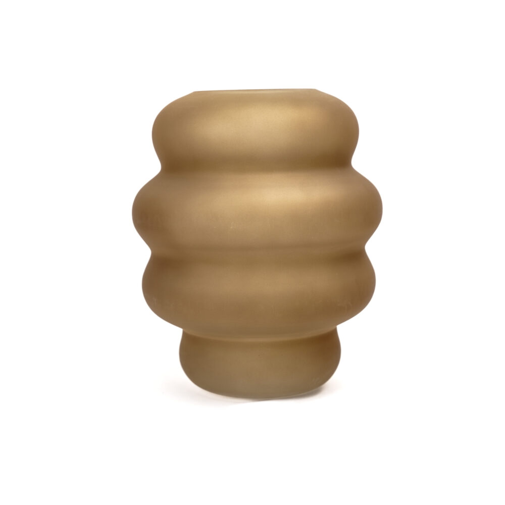 Color Beehive Ball Vase - Bronze