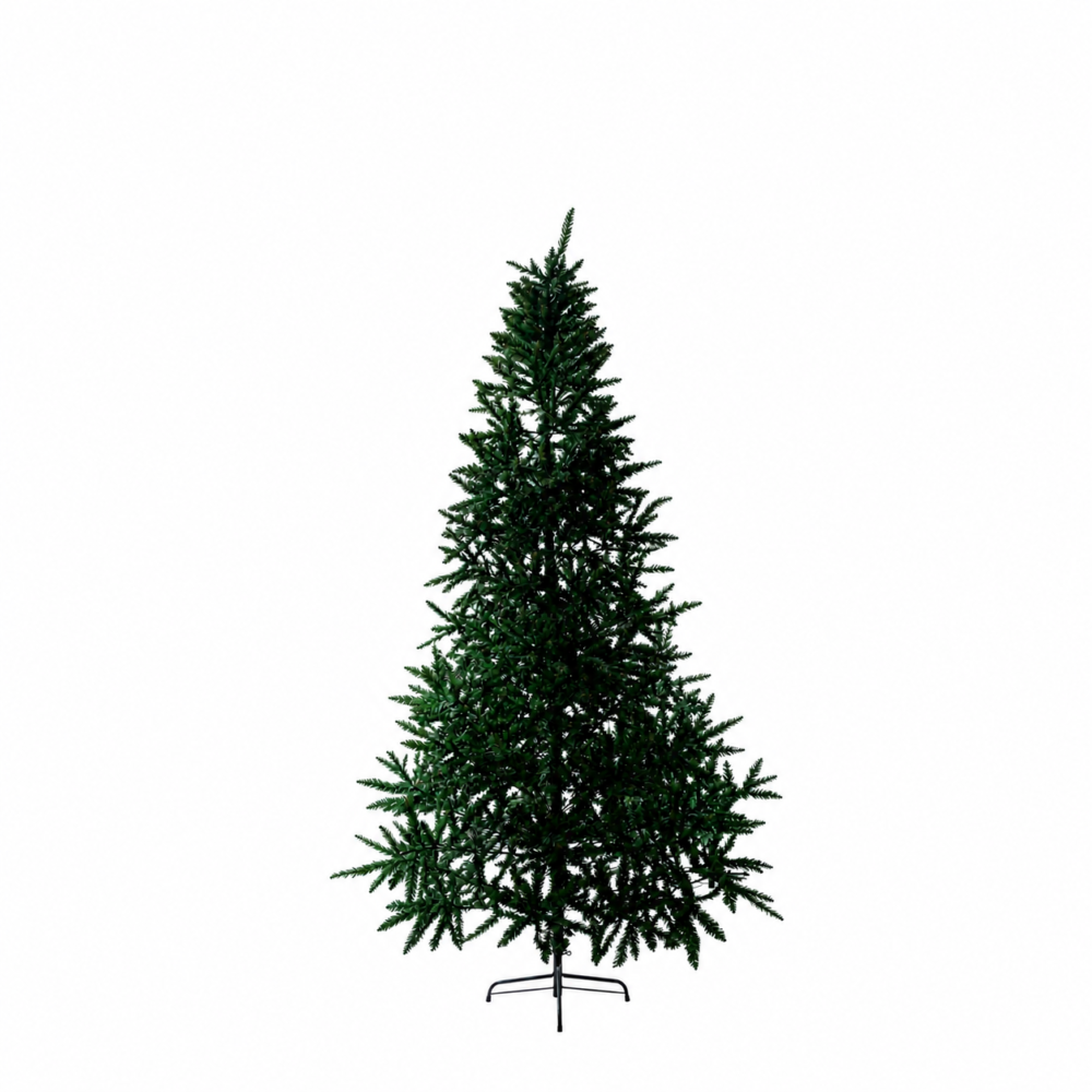 Classic Deep Green Artificial Christmas Tree - 6 Feet