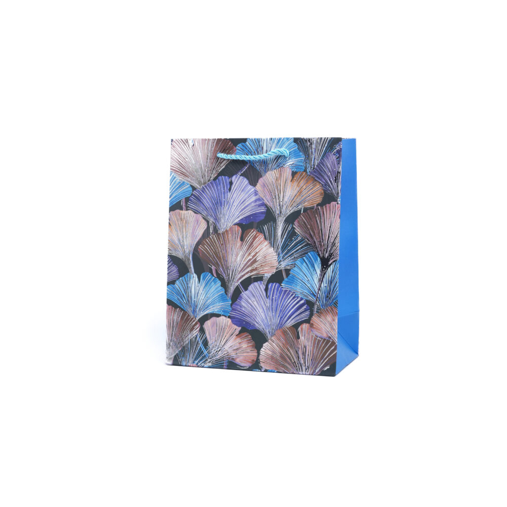 Ginkgo Elegance Azure Twilight Gift Bag - Small