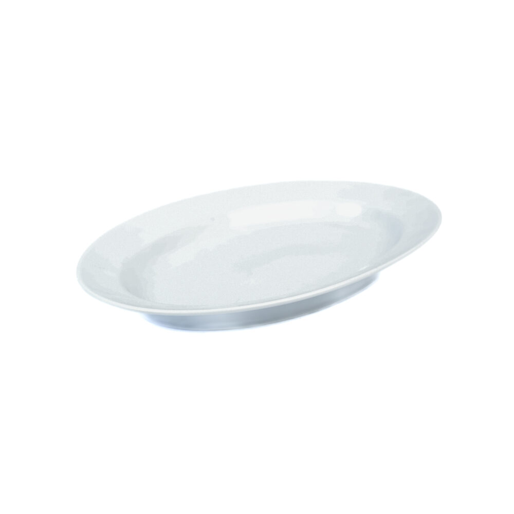 Elegant Ceramic Oval Serving Platter for Stylish Entertaining