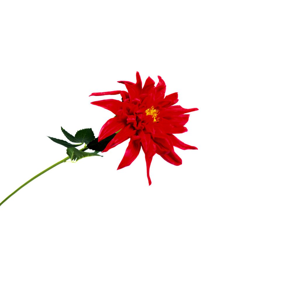 Artificial Grand Bloom Dahliana Dream - Crimson Red