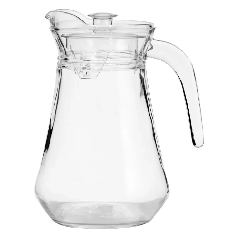 Elegant Glass Pitcher – Premium Water Jug for Home & Entertaining | Durable Clear Design