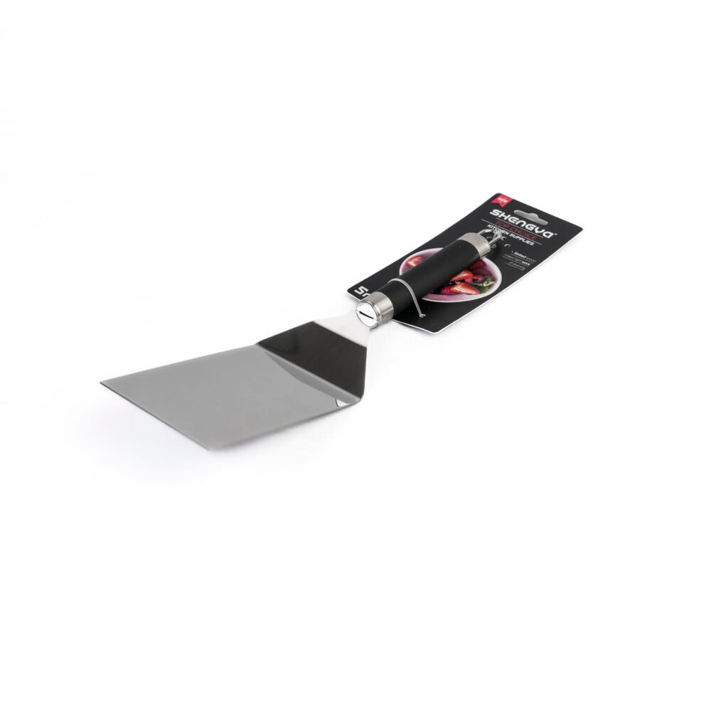 Shengya Top Choice Stainless Steel Spatula - With Silicone Handle