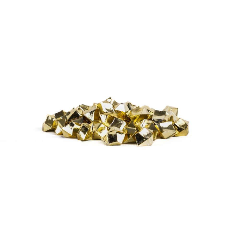 Crystal Glow Metallic Gold Decorative Stones