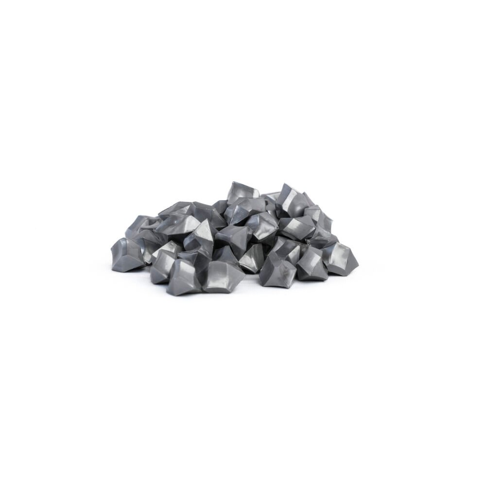 Crystal Glow Shadow Grey Decorative Stones