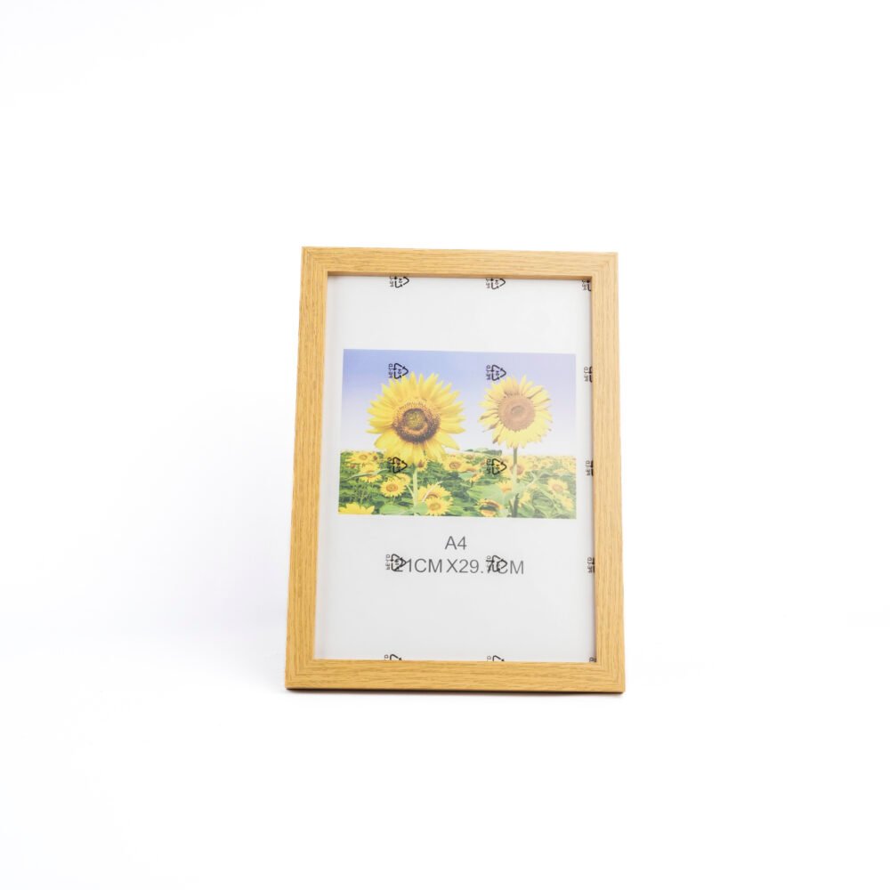 Wooden Photo Frame - A4 size ( Brown )