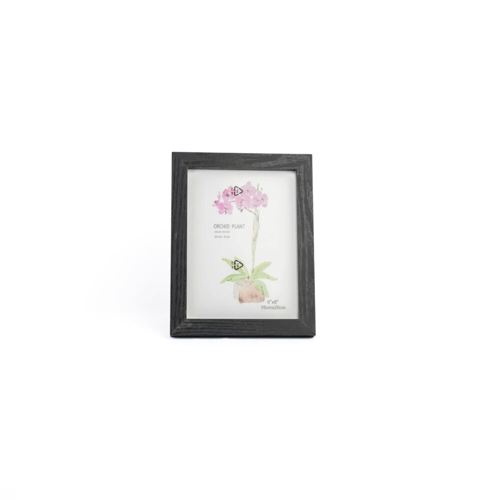 Wooden Photo Frame - 6 x 8 ( Black )