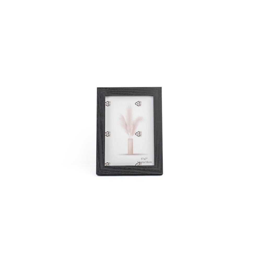 Wooden Photo Frame - 5 x 7 ( Black )