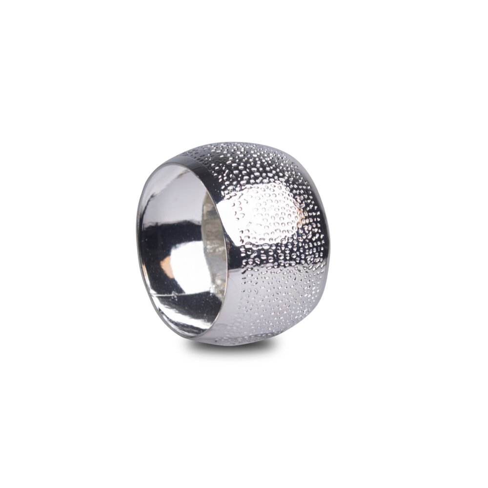 Napkin Rings - Silver Design 5