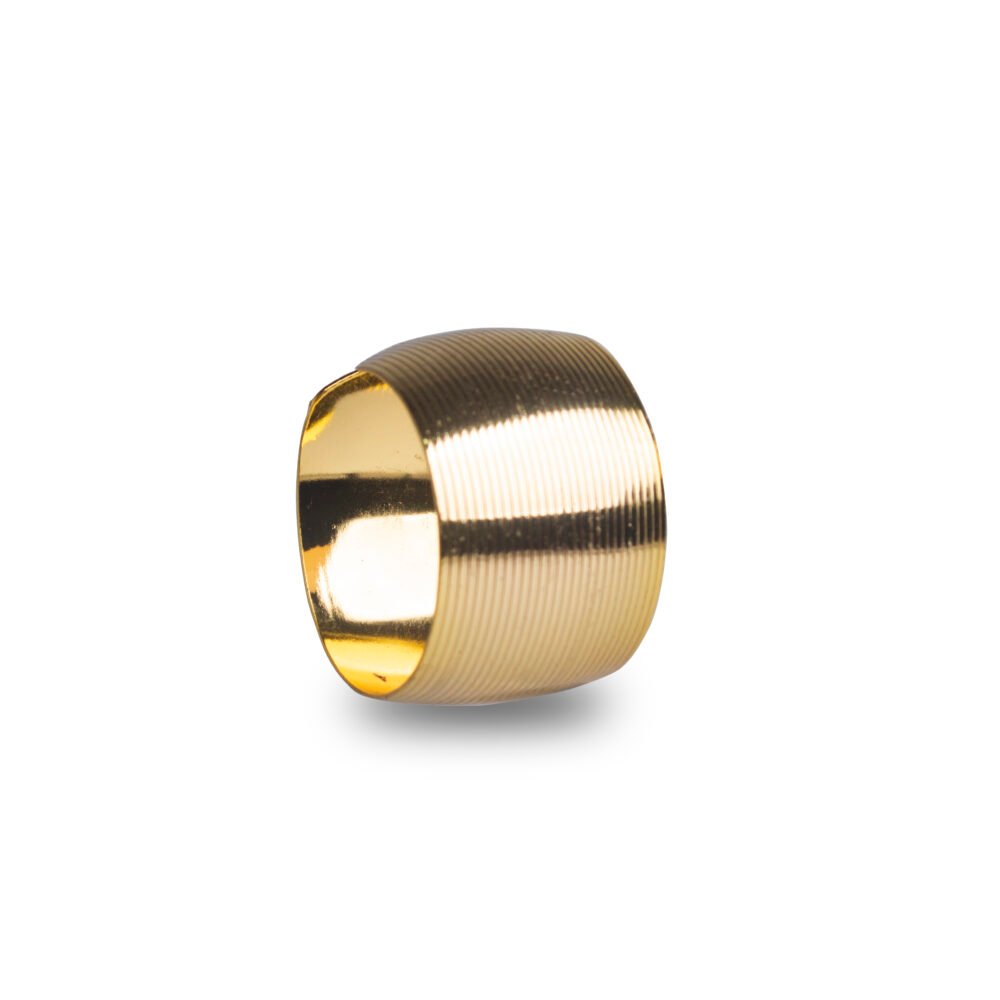 Napkin Rings - Gold Design 5
