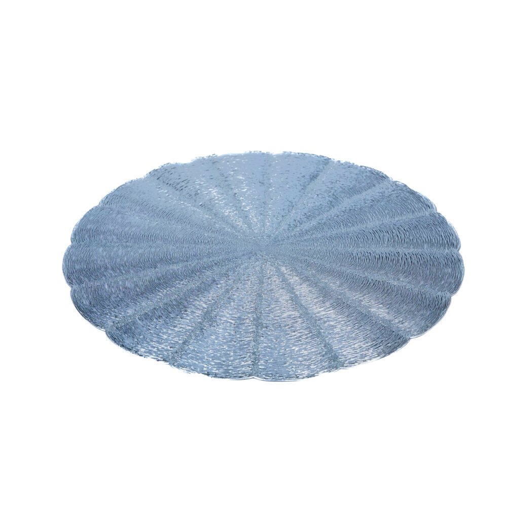 Table Mats Shine Placematt Pumpkin Shape Silver